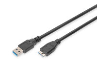 Kabel USB 3.0 A/ST&lt;&gt; micro USB .B/ST 1m