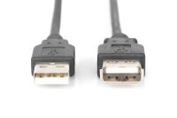 Kabel USB 2.0 Verl&auml;ngerung 1,8m