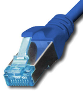 Netzwerkkabel Patchkabel Cat. 5e SF/UTP | 0,5m - 30m | Farbe und Länge wählbar! blau 1m