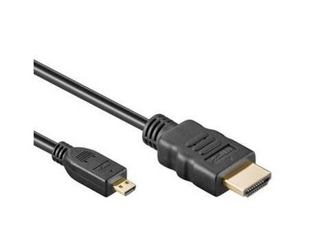 Kabel HDMI auf Micro-HDMI (D) M-M, 3m