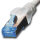 Netzwerkkabel Patchkabel Cat. 5e SF/UTP | 0,5m - 50m | Farbe und Länge wählbar! grau - Standard 50m