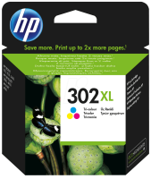 Tinte HP 302XL f&auml;rbig original ca. 330 Seiten