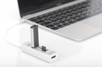 USB-C 2.0 Hub | 3-Port USB-A, SD/Micro-SD Kartenleser