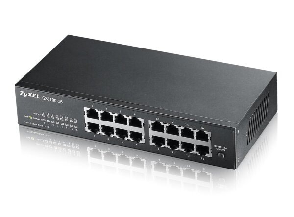 Switch ZyXEL Dimension GS1100-16 16-Port unmanaged