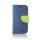 Flip Cover Mercury Fancy Diary - Samsung Galaxy A8 (2018) blau-limone