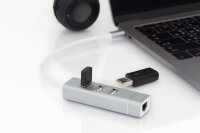 USB Hub 3x USB 2.0 Lan Typ-C