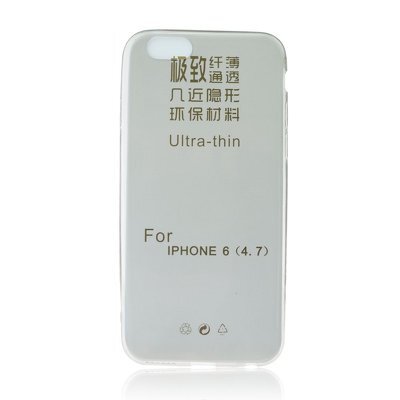 Handytasche Backcover für Apple iPhone 6/6S  transparent grau