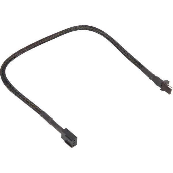Kabel Stromversorgung für Lüfter, intern 3-pin Buchse auf 3-pin Stecker 0,3m