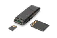 Card Reader Stick extern Digitus USB 2.0