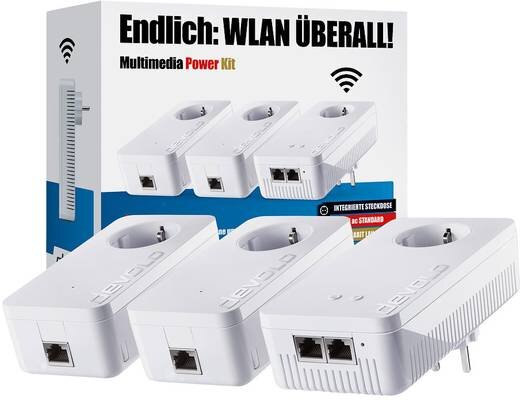 Powerline Power Kit Devolo dLAN 1200+ Multimedia