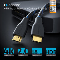 Kabel HDMI/A Kab. ST<>ST  2m 3D, 4K, 18Gbps, HDR,