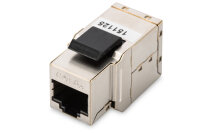 Netzwerkkabelkupplung Modular coupler 1-1 RJ45 Cat6a...