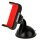 Handyhalterung mit Saugknopf Universal schwarz rot