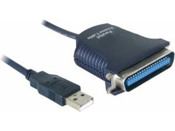 Adapterkabel DeLock Konverter USB auf parallel USB-A M - CEN36 M 0,8m