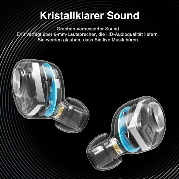 Headset Bluetooth ENACFIRE Future Plus Kopfhörer