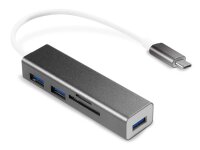 USB Hub 3-Port USB 3.1 C inkl. Cardreader