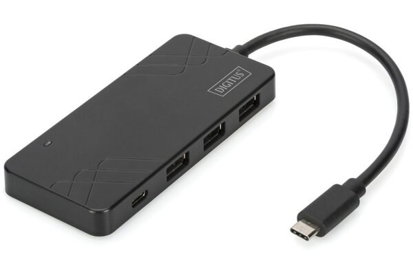 USB-C Hub 3Port + Typ C Ladef., USB3.0