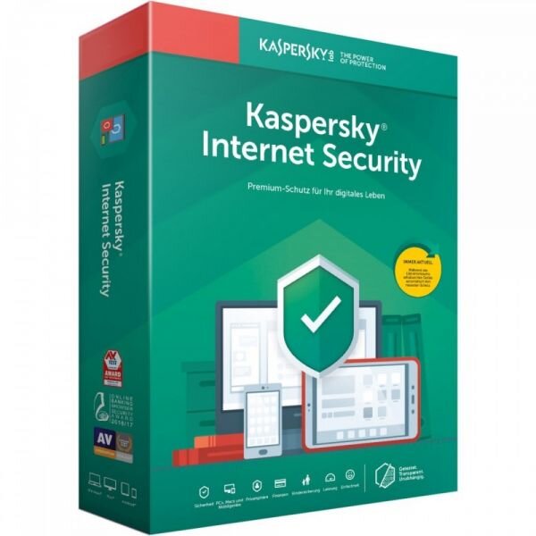 Internet Security Kaspersky, ESD, 5 User, 1 Jahr, Vollversion/Update, Multi-Device