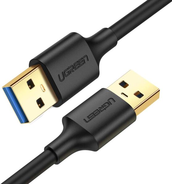 Kabel USB-A Stecker auf USB-A Stecker 1m