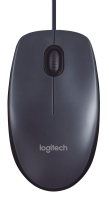 Maus Logitech M100 schwarz kablegebunden