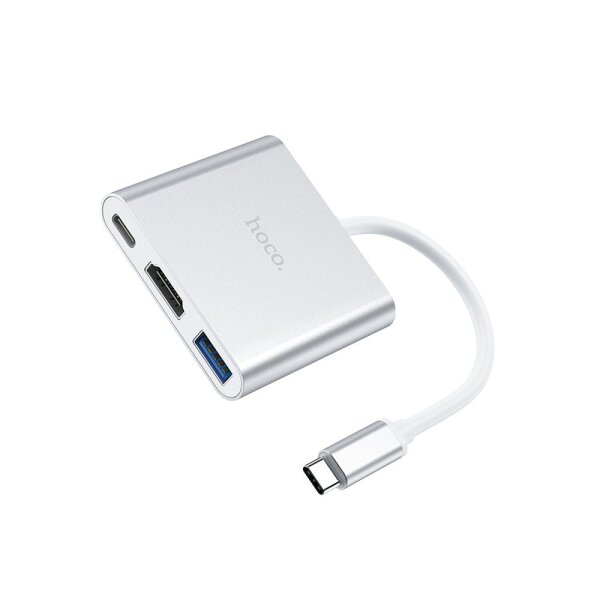 Adapter USB-C zu HDMI/USB-A/USB-C PD