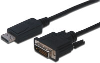 Kabel Displayport ST <> DVI-D ST 1,0m