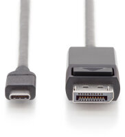 Kabel USB-C &lt;-&gt; DisplayPort 4K/60Hz 2m