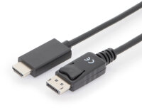 Kabel Displayport &lt;&gt; HDMI 4K/60Hz 1m