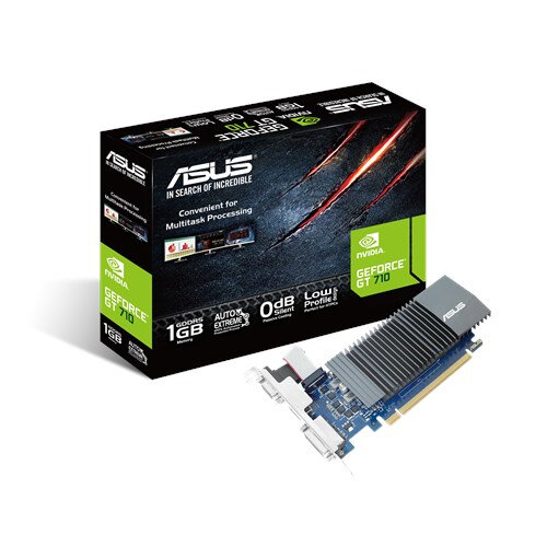 Grafikkarte Asus GeForce GT 710 Silent 1GB DDR5 PCIe