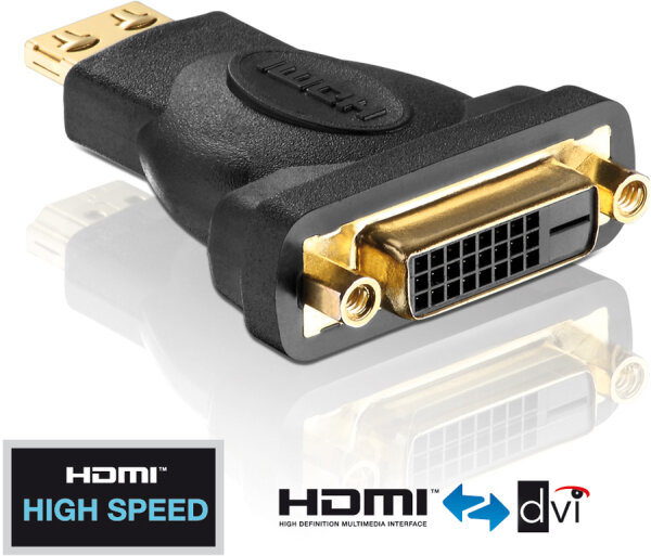 Adapter HDMI ST <-> DVI-D BU