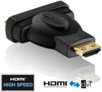 Adapter HDMI ST &lt;-&gt; DVI-D BU