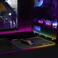 Gaming Mauspad mit RGB Beleuchtung 25x30