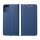 Handytasche Bookcover für iPhone 12 mini 5,4" carbon blau