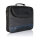 Notebooktasche 17,3" Umhängetasche mit Griff, schwarz/blau