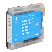 Tinte Brother cyan LC-970C LC-1000C kompatibel