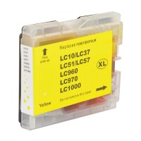 Tinte Brother yellow LC-970Y LC-1000Y kompatibel