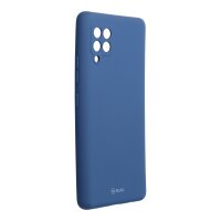 Handytasche Backcover für Samsung Galaxy A42 blau