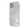 Handytasche Backcover für Samsung Galaxy A42 shining silber