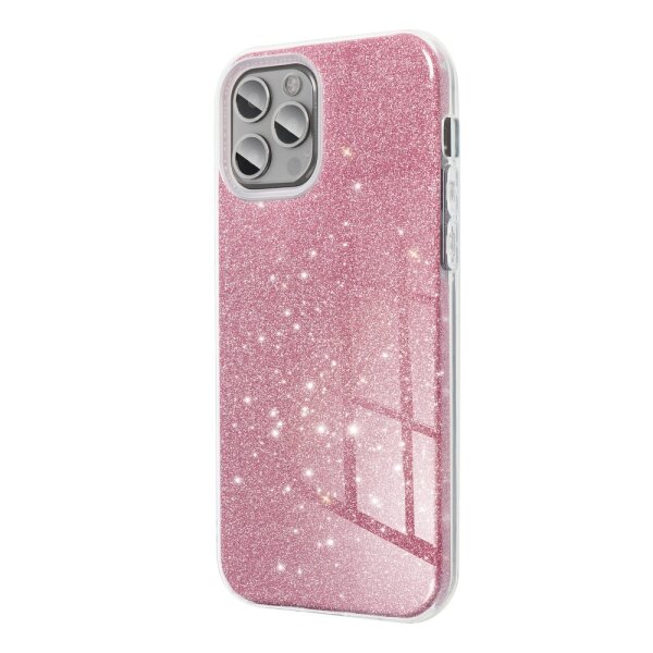 Handytasche Backcover für Samsung Galaxy A42 shining rosa