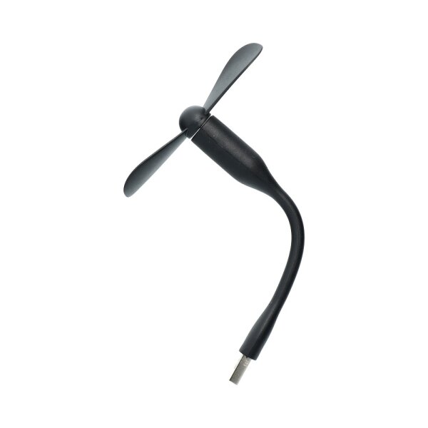 Mini Lüfter Schwarz USB für PC/Smartphone/Powerbank