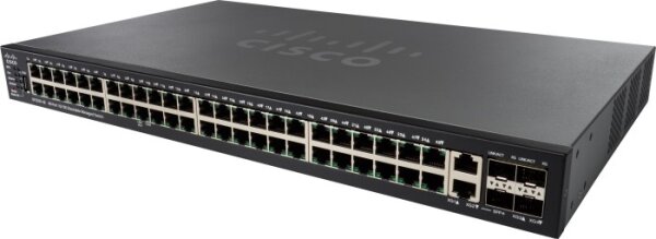 Switch Cisco SF550X 48x RJ-45, 2x RJ-45/SFP+, 2x SFP+