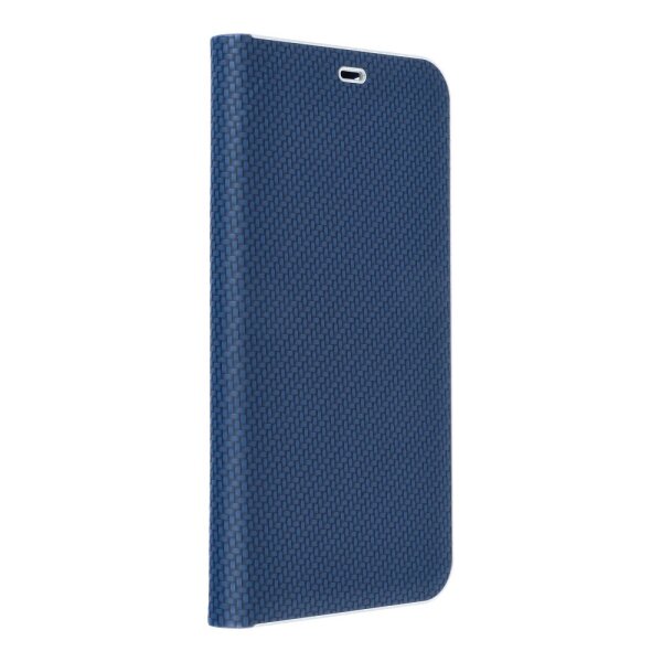 Handytasche Bookcover für Samsung Xcover 4/4s Hardcover carbon blau