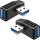 Adapter USB-A 3.0 Winkelstecker links
