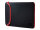 Notebooktasche 15,6" HP Neoprenhülle schwarz/rot