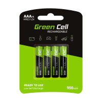AKKU GreenCell 4er 950mAh/1,2V AAA