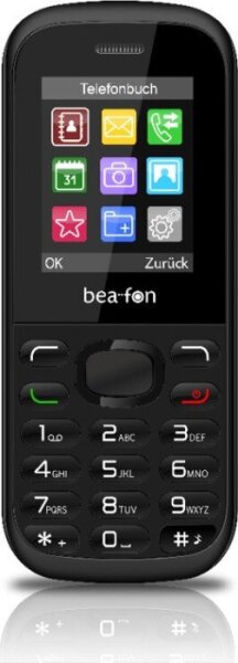 Handy Bea-fon C70 schwarz