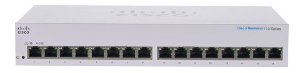 Switch Cisco Business 110 16-Port gBit