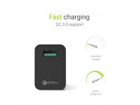 Ladegerät USB-A Quick Charge 3.0 18W