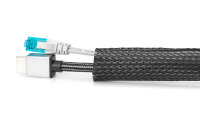 Flexibler Kabelschlauch mit Klettverschluss | 2m