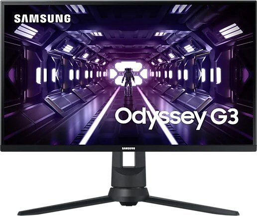 TFT Samsung Odyssey 24"/61cm Full-HD, AMD FreeSync, 1x VGA, 1x HDMI, 1x DisplayPort, Höhenverstellbar, pivot, 1ms, 144Hz